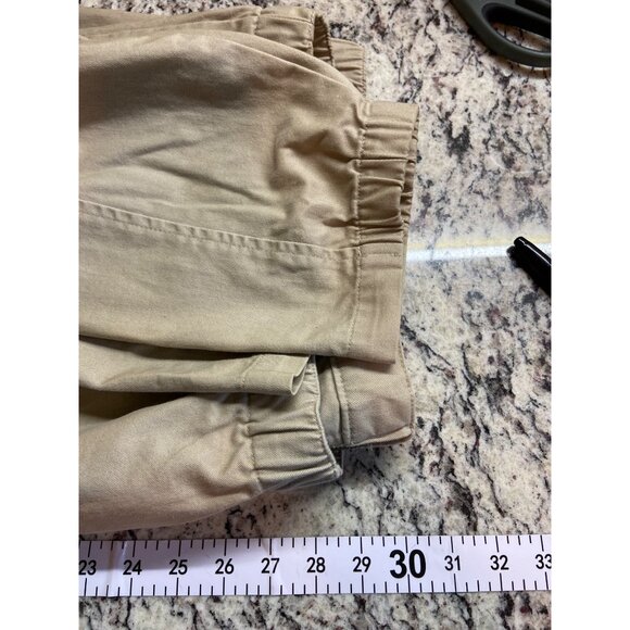 Vintage CHAPS Harrington  Zip-Up Jacket XXL Beige XXL Cotton Windbreaker Y2K - Picture 8 of 8